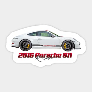 2016 Porsche 911 R Coupe Sticker